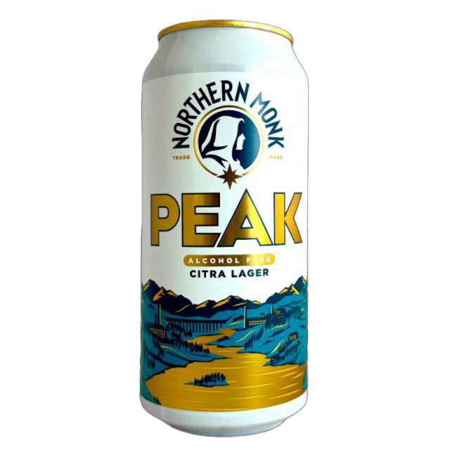 Northern Monk Peak Citra Lager alcohol free lager