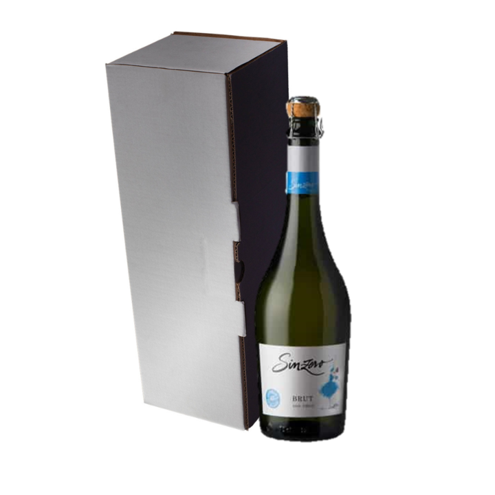 Sinzero Chilean - Non Alcoholic Sparkling White Wine - includes Premium Gift Box
