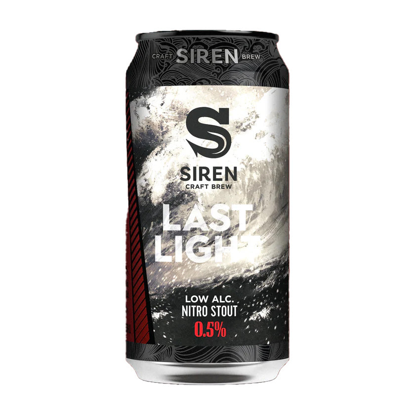 Siren Last Light Nitro Stout alcohol free stout