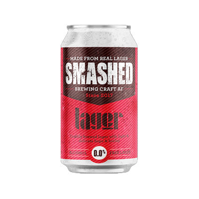Drynks Smashed Lager - Non Alcoholic Lager