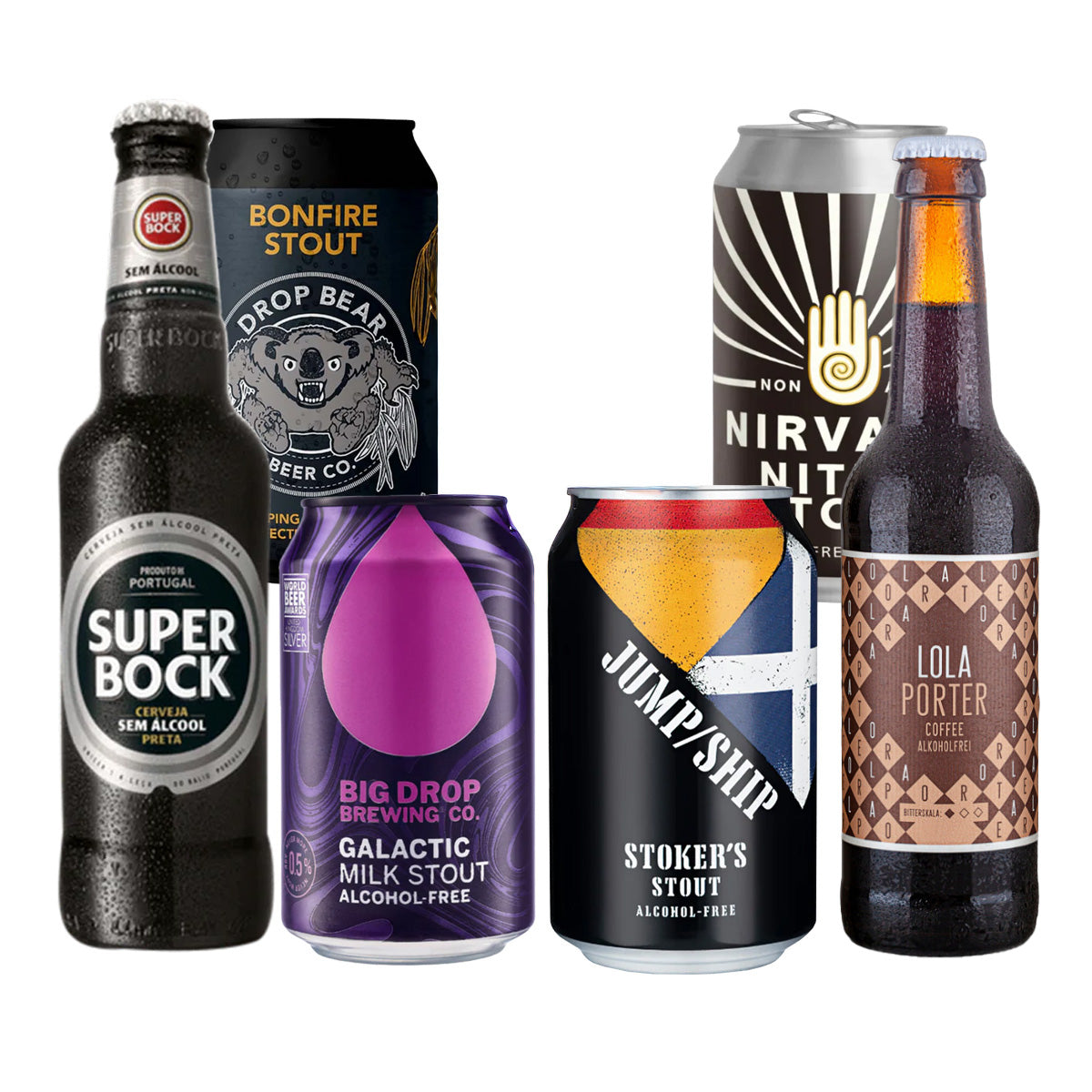 The Midnight Pour – Alcohol Free Stout Collection