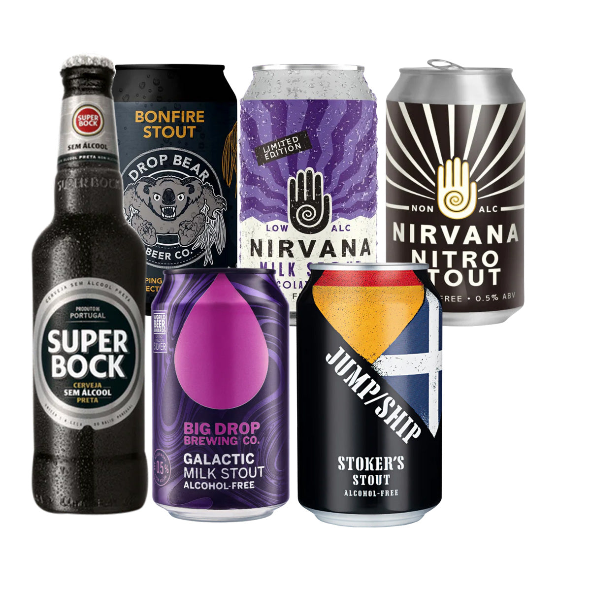 The Midnight Pour – Alcohol Free Stout Collection