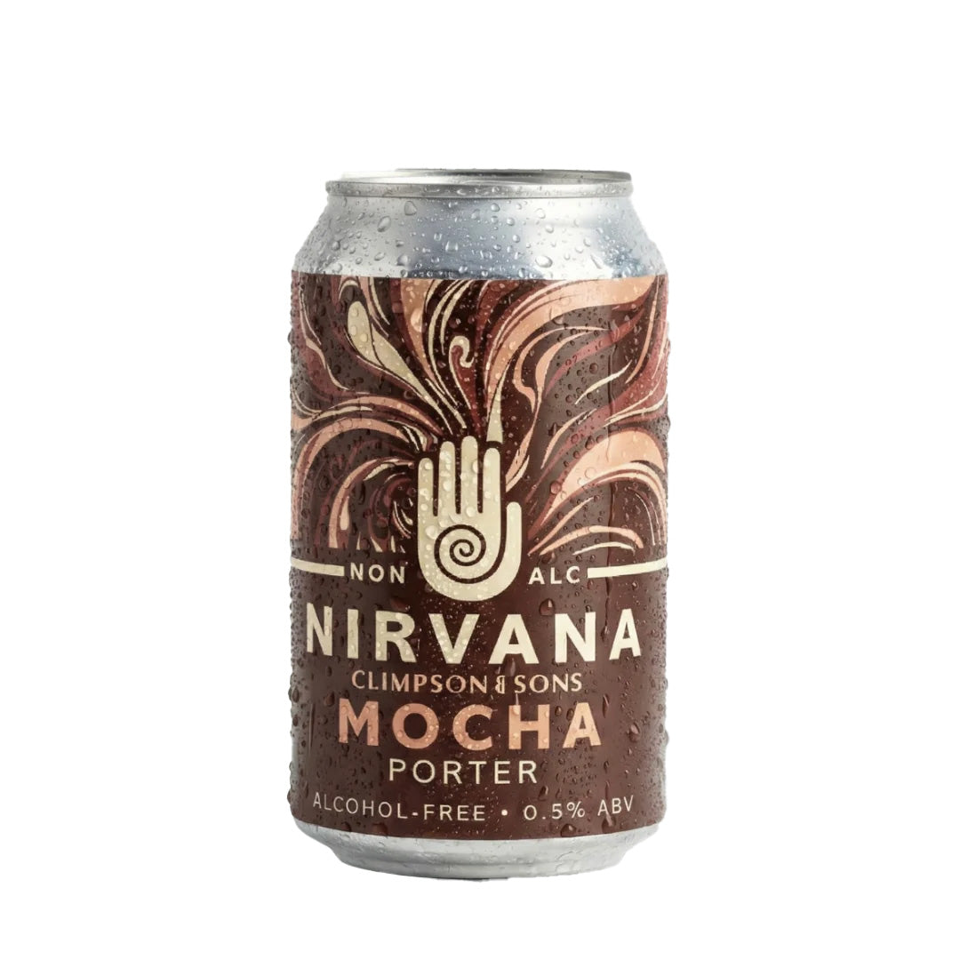 Nirvana Mocha Porter alcohol free porter