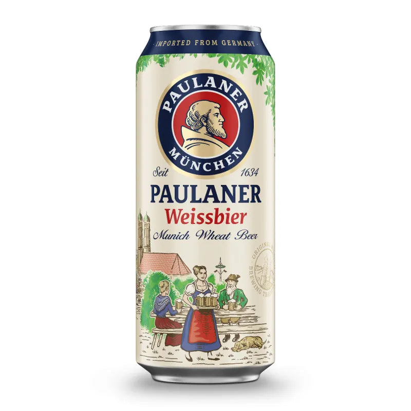 Paulaner Weissbier Cans alcohol free wheat beer