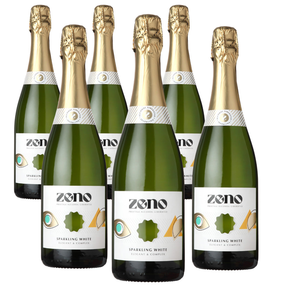 Zeno Sparkling White - Non Alcoholic Sparkling White Wine