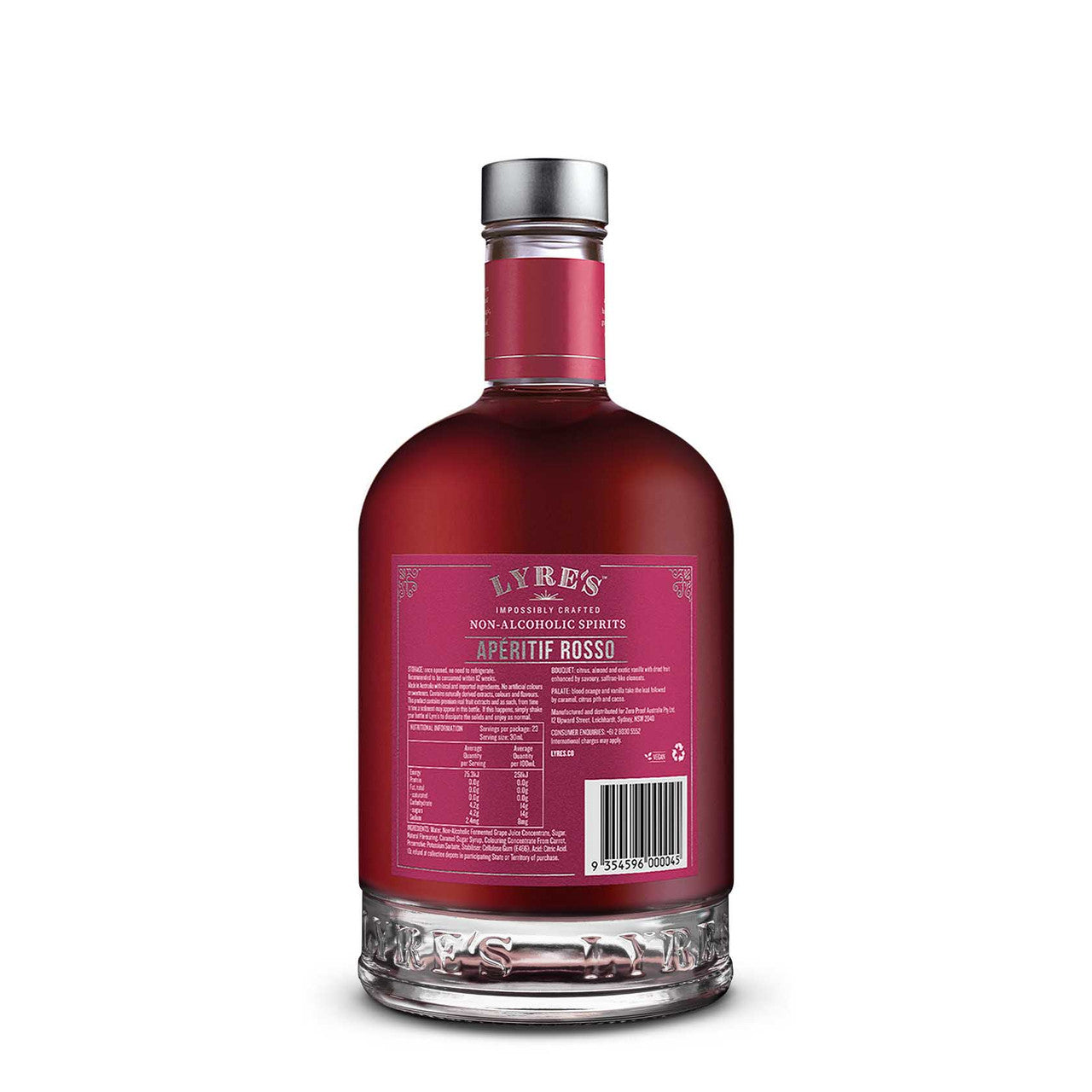 Lyre's Aperitif Rosso - Non-Alcoholic Sweet Vermouth