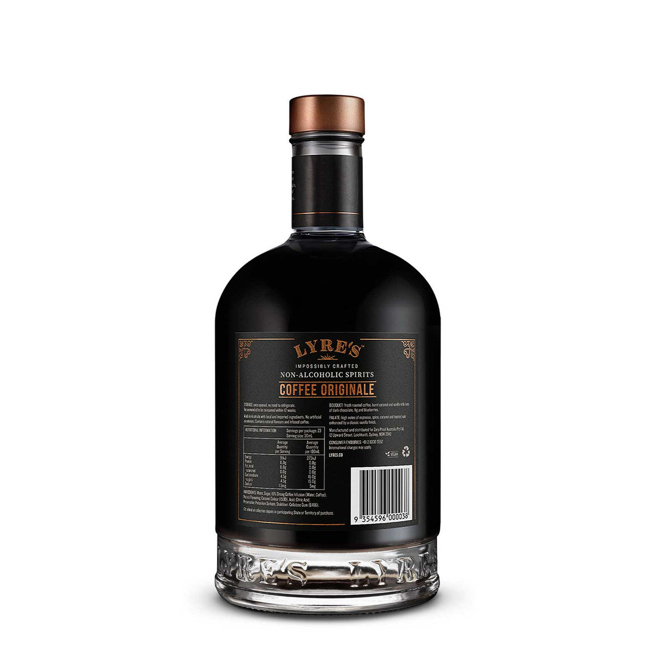 Lyre's Coffee Liqueur - Alcohol Free - Coffee Liqueur Style