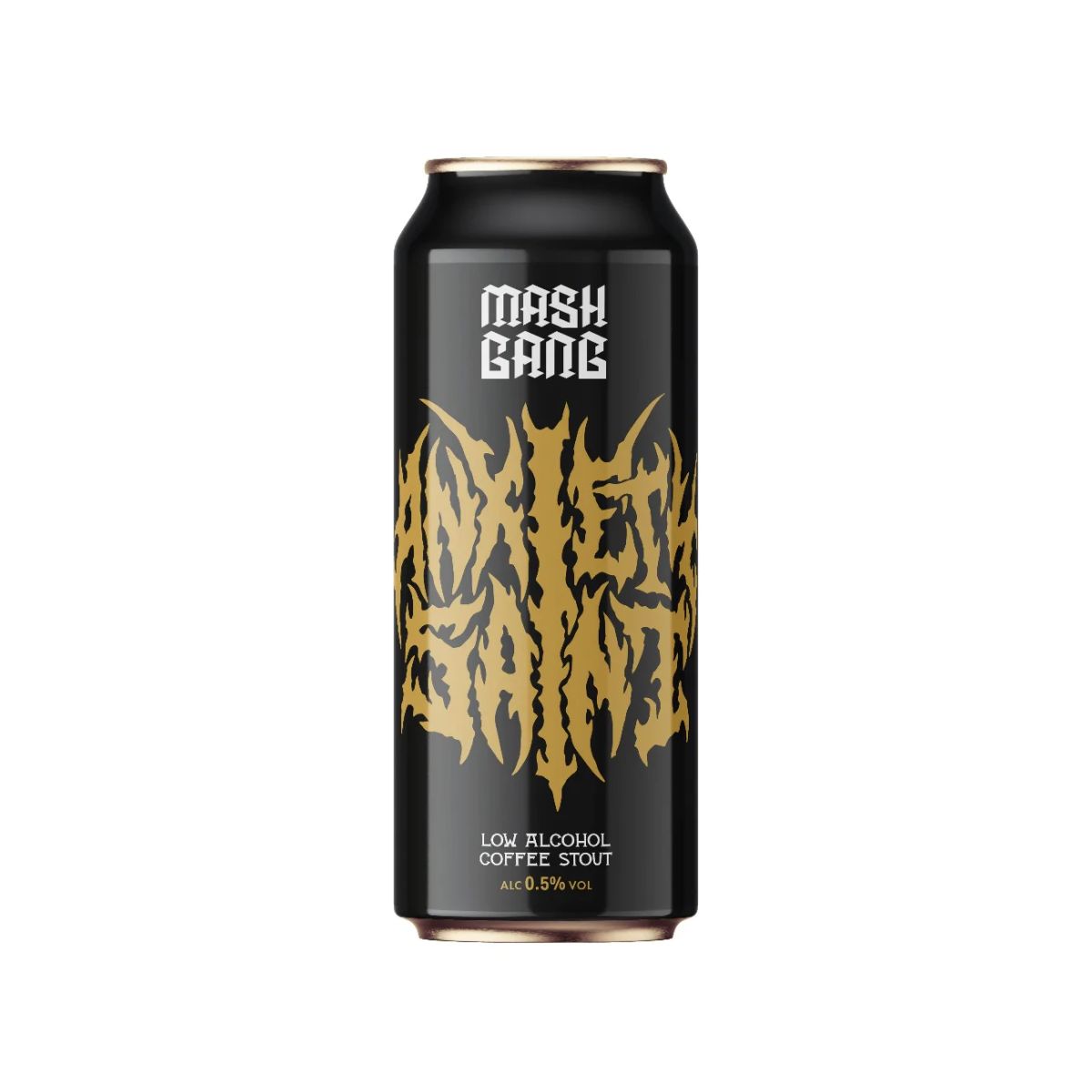 Mash Gang Anxiety Saint Stout - Low Alcohol Stout