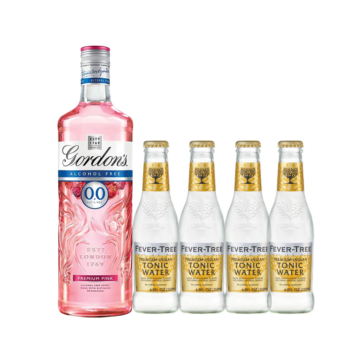 Gordon\'s Alcohol Free Pink Gin Alternative 70cl | Buy Online –