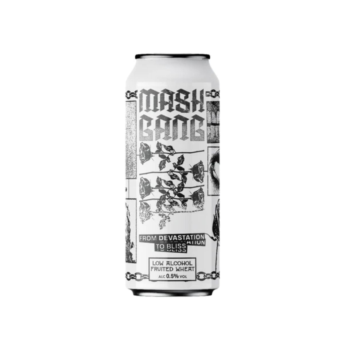 Mash Gang From Devastation to Bliss - Non Alcoholic Wheat Beer