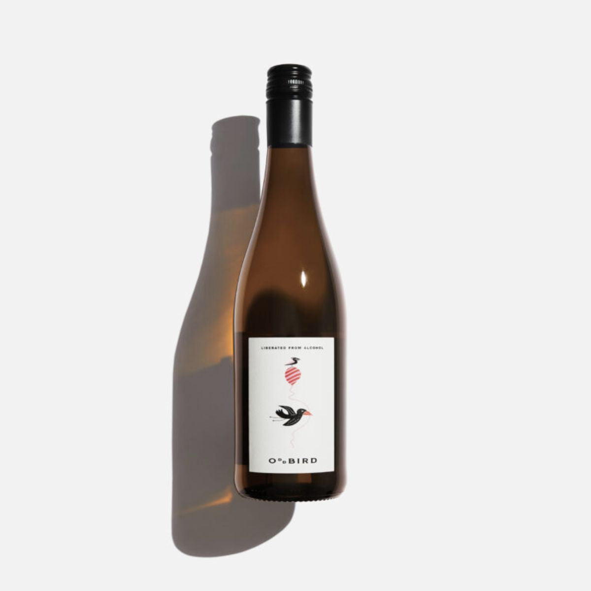 A bottle of Oddbird Low Intervention Organic White Nº 2