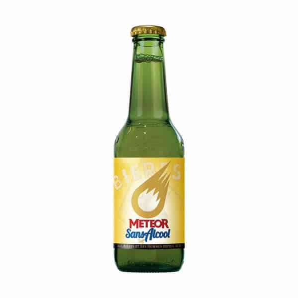 Meteor Non Alcoholic Lager Bottle